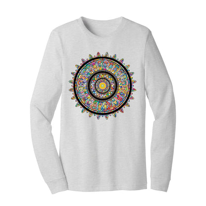 Unisex Jersey Long Sleeve Tshirt (Floral T-shirt) - Premium design product from dgins - Just $19.50! Shop now at dgins