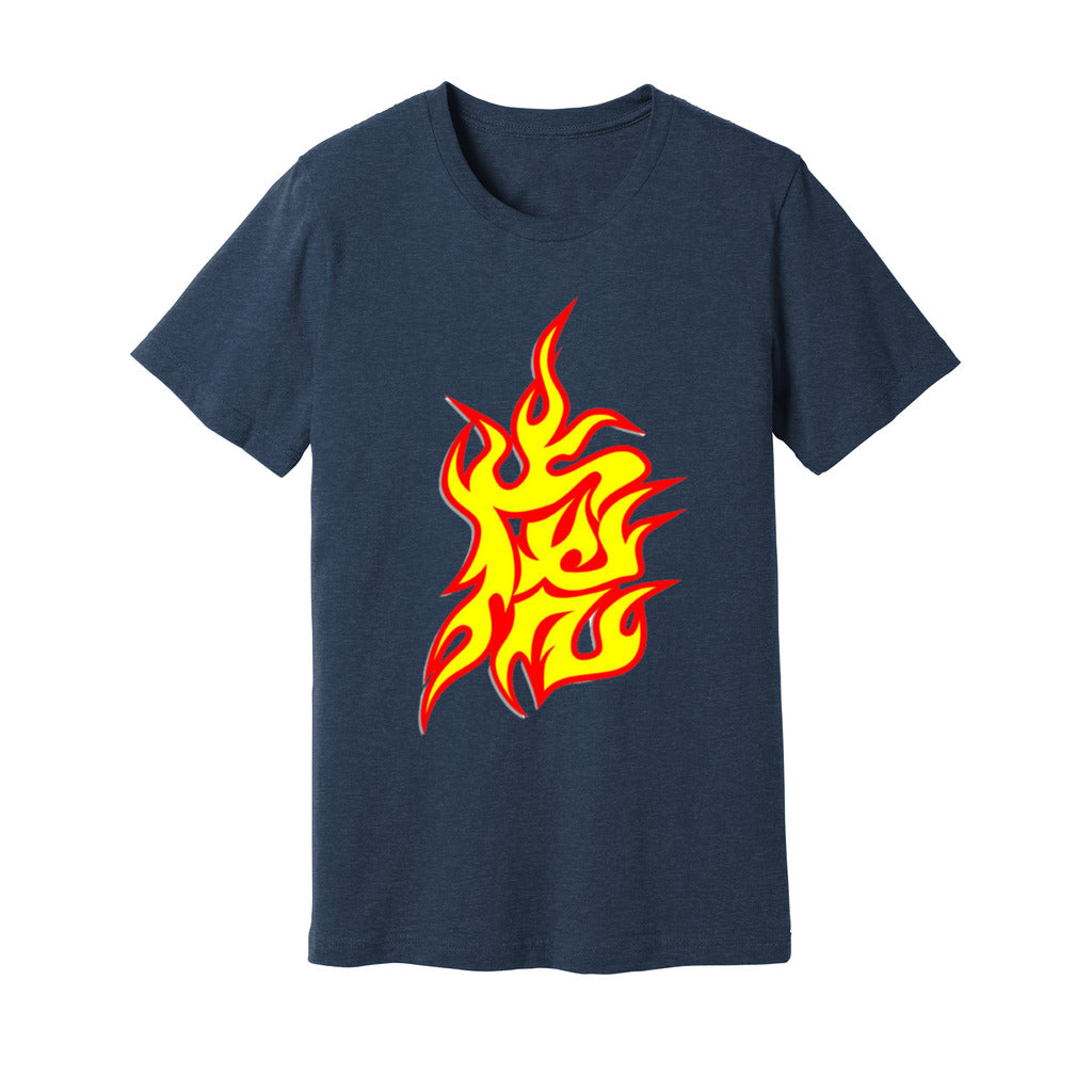 Men's Jersey Tshirt (Tiger Fire T-shirt) - Premium design Tshirt from AA Des Gins - Just $17! Shop now at AA Des Gins