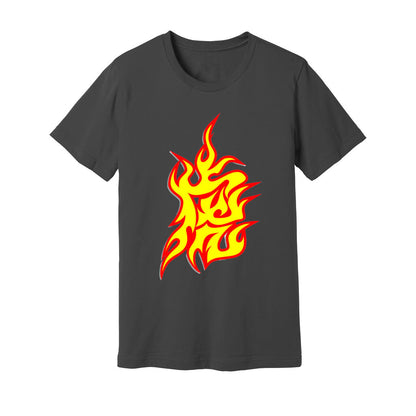 Men's Jersey Tshirt (Tiger Fire T-shirt) - Premium design Tshirt from AA Des Gins - Just $17! Shop now at AA Des Gins