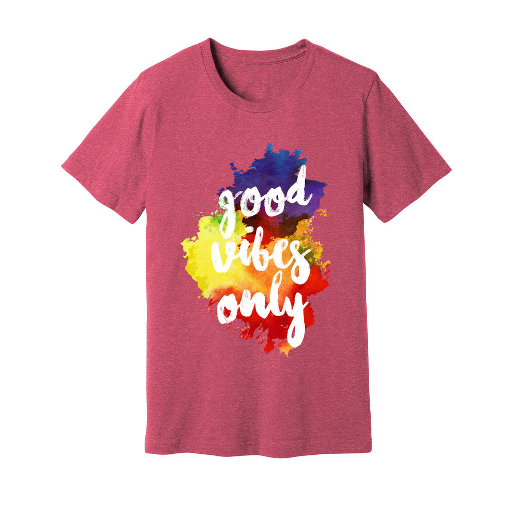 Men's Jersey Tshirt (Good Vibes T-shirt) - Premium design Tshirt from AA Des Gins - Just $17! Shop now at AA Des Gins