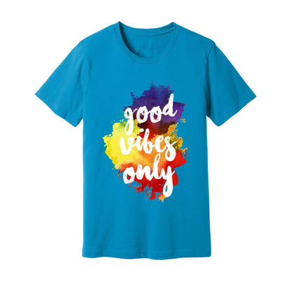 Men's Jersey Tshirt (Good Vibes T-shirt) - Premium design Tshirt from AA Des Gins - Just $17! Shop now at AA Des Gins